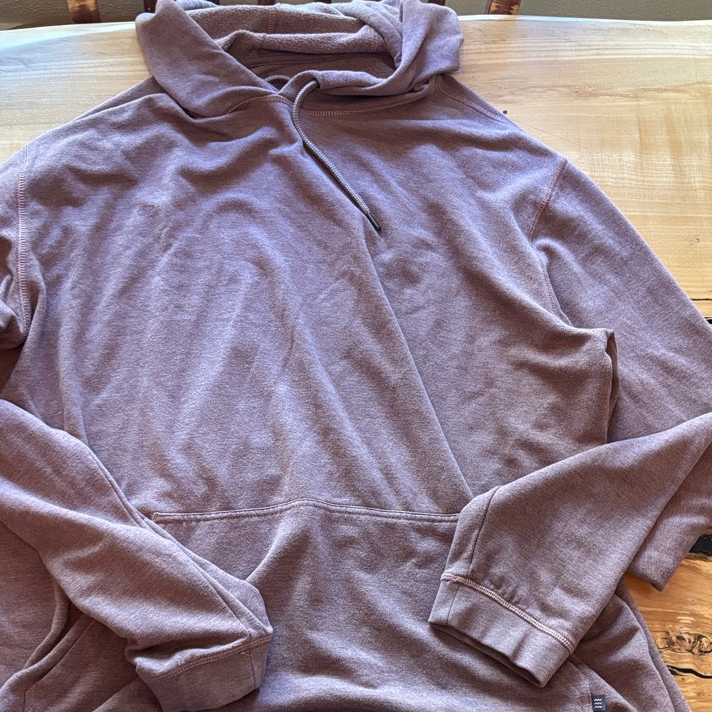 Men's free fly Brown Hoodie Sweater xxl